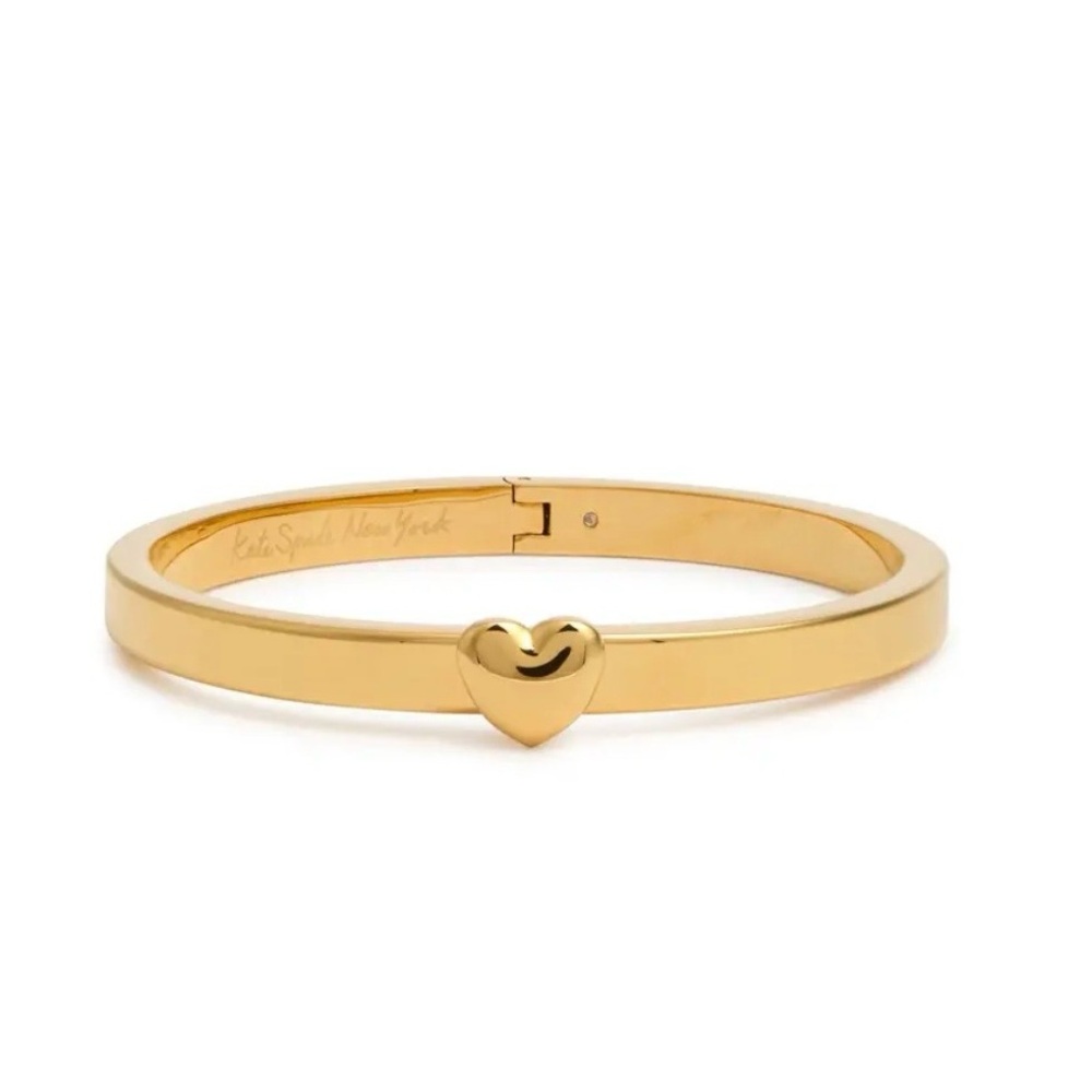 Kate Spade Gold Bracelet with heart